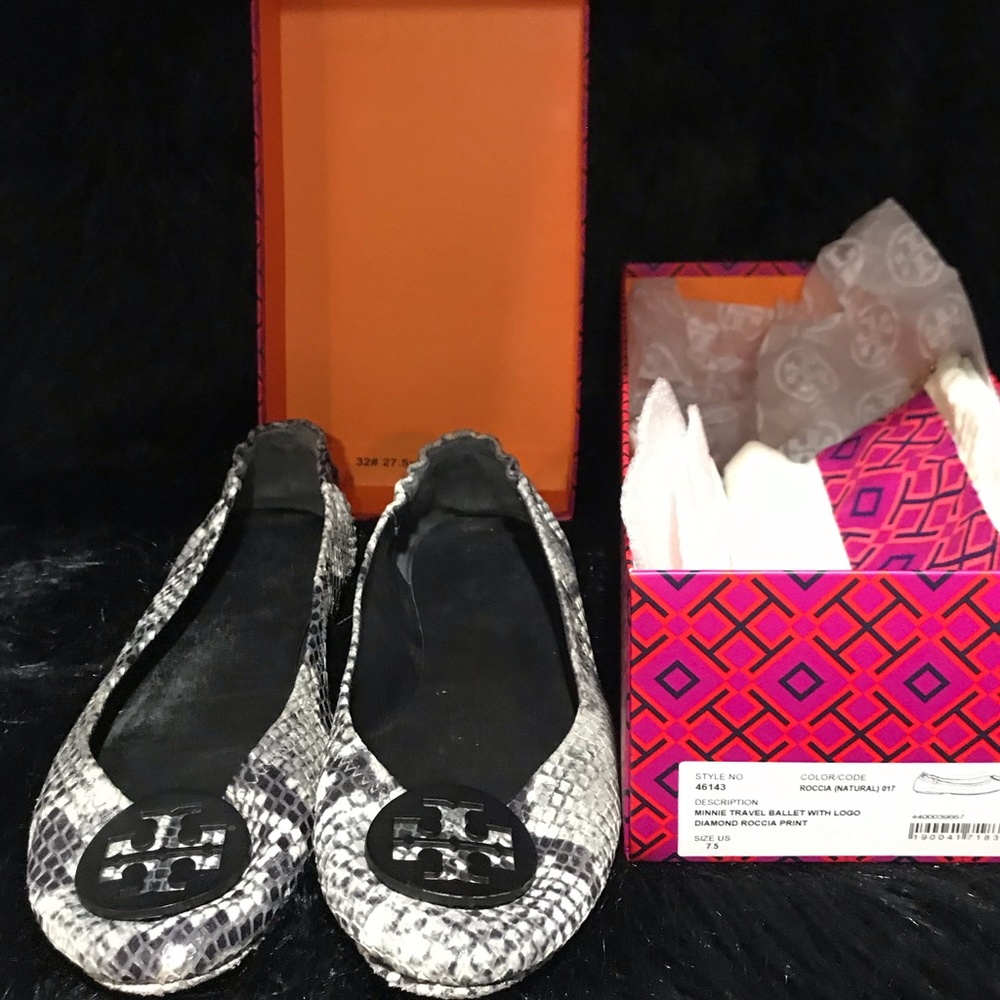 Tory Burch Minnie Travel Ballet Flats
